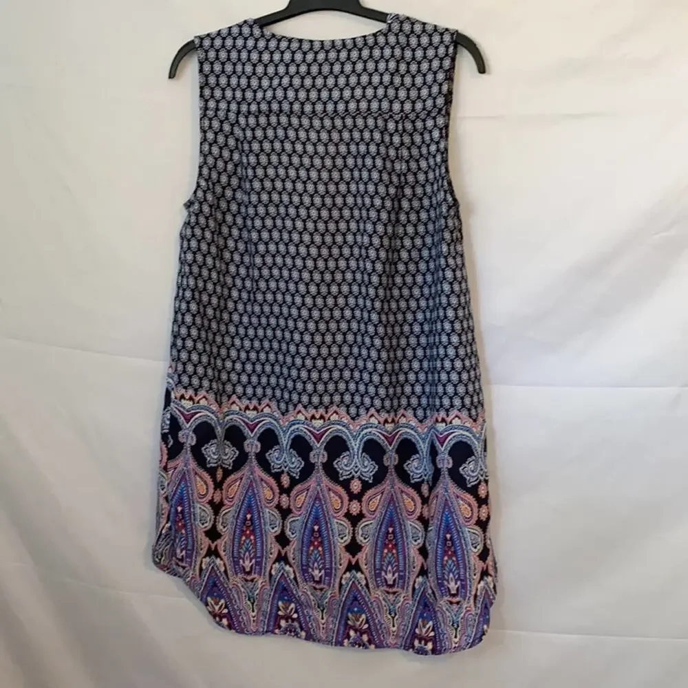 Mittoshop Multi-Design Paisley Sleeveless Dress